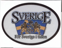 Flag-It Sverige: Fr Sverige i tiden Decal